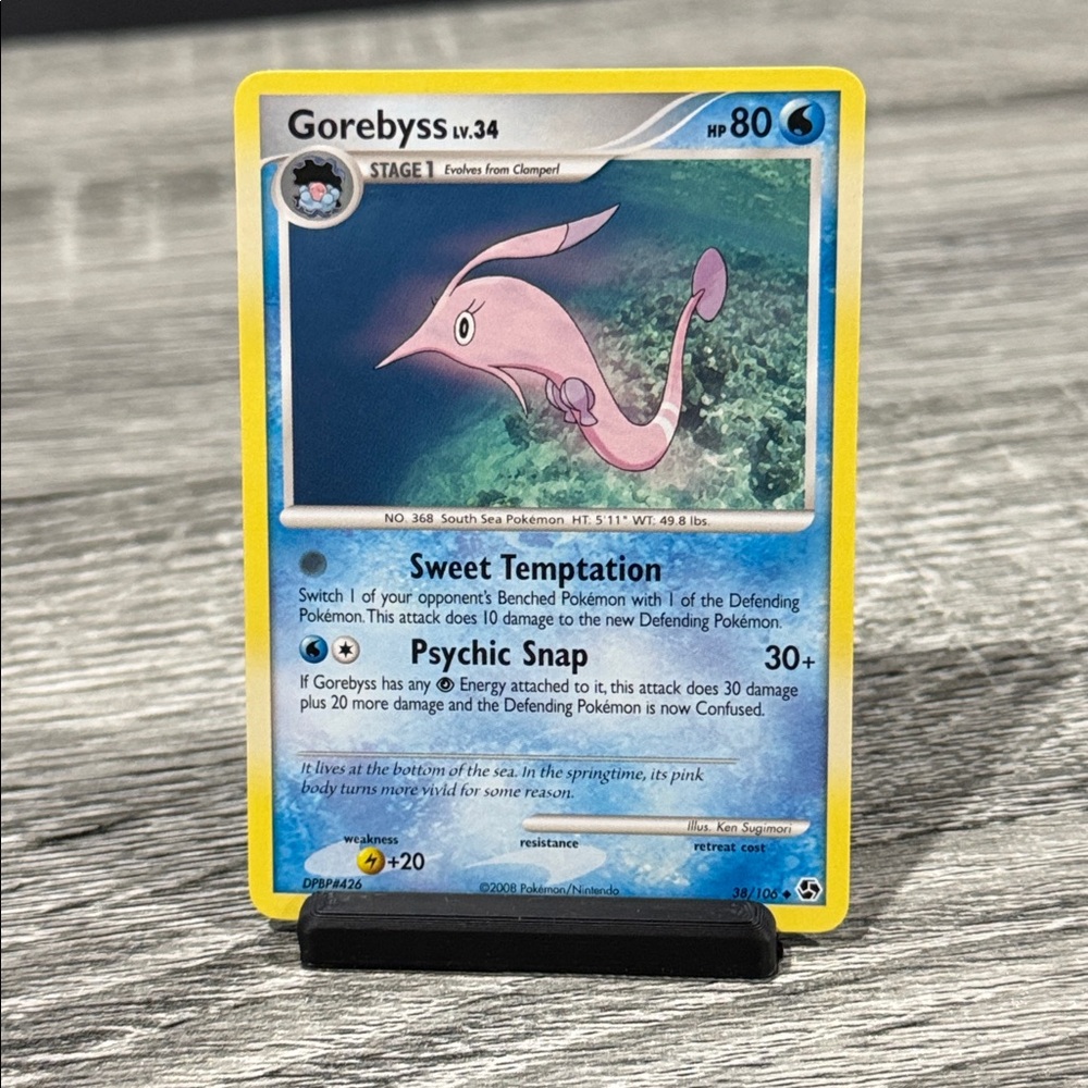 Pokémon | Great Encounters #38/106: Gorebyss (2008) - Collectible Trading Card